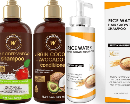 Shampoos against hair loss, which helped me cover photo collage