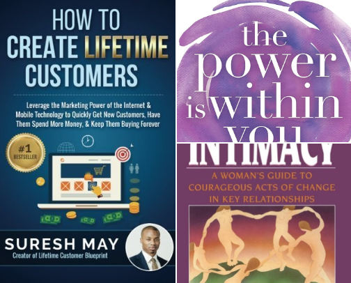 BOOKS || Self help & improvement cover photo collage