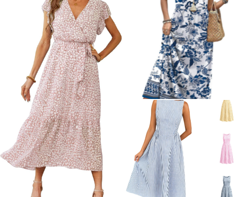Summer Fashions cover photo collage