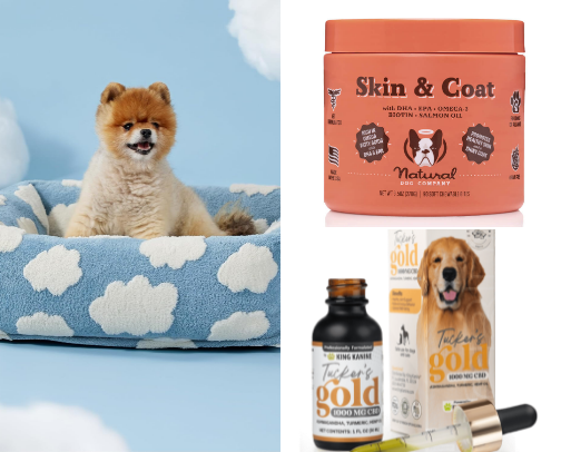 Kingslee-approved pet products cover photo collage