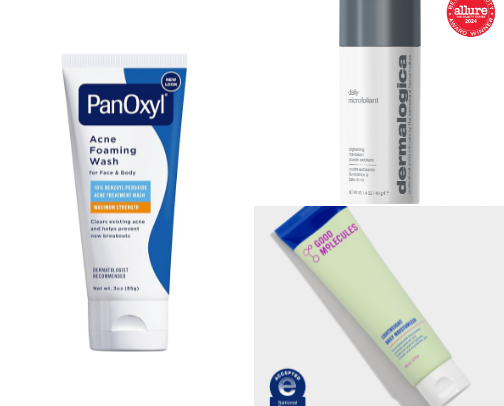 Skincare That ACTUALLY Cleared My Skin cover photo collage