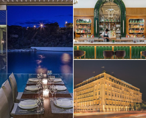 Athens top luxurious restaurants 🥂 cover photo collage