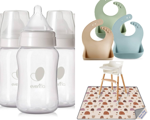 Baby Feeding and teething Recs cover photo collage