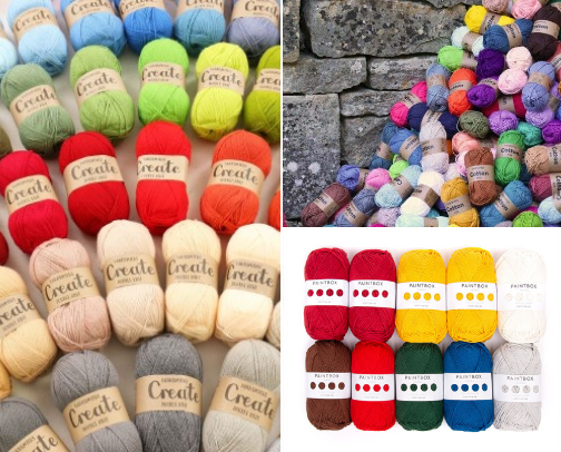 My Favourite Yarns cover photo collage