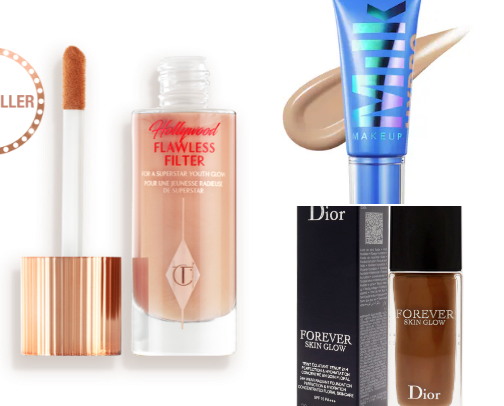 Products that will make your skin glow🌟 cover photo collage