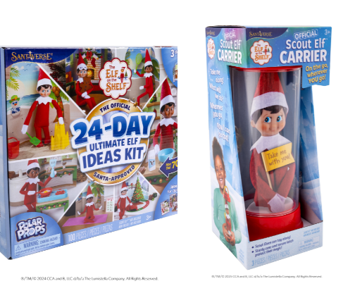 Elf on the Shelf cover photo collage