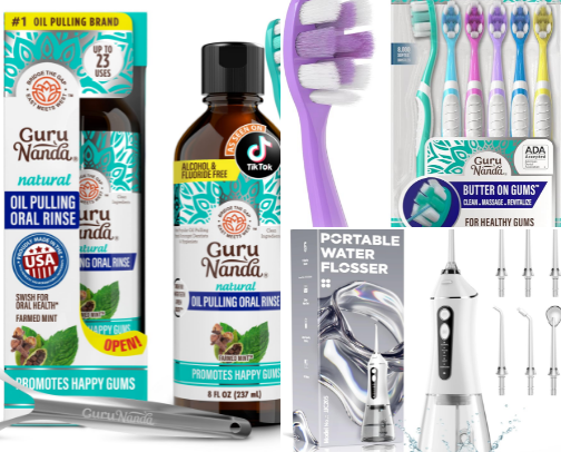 Quick Results - White Teeth Routine cover photo collage