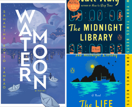 The Literary Escape: 18 Novels for Every Kind of Reader cover photo collage