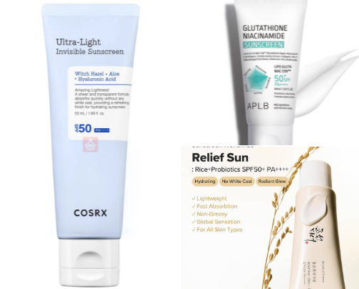 Top K-Beauty Spf for Acne-Prone Skin cover photo collage