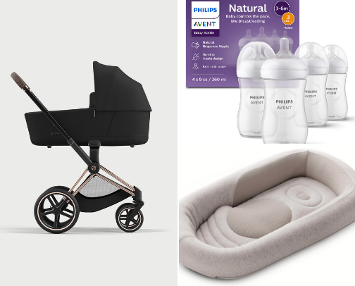 Maternity must haves cover photo collage