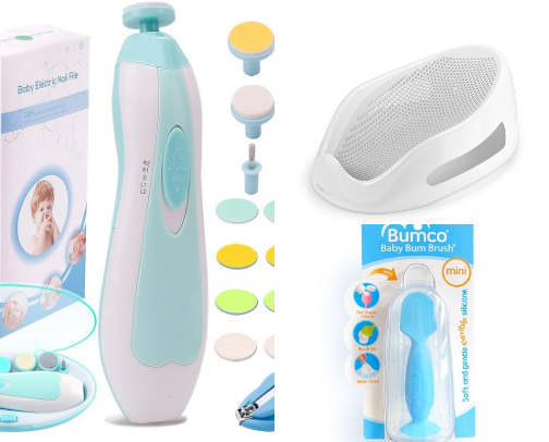 Newborn 👶🏻 Essentials as first time parents (what you NEED, no fluff bc we can’t afford it lol) cover photo collage