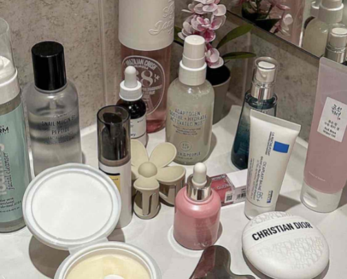 My Glow-Up Skincare Routine: 15 Must-Have Products That Changed My Skin cover photo collage