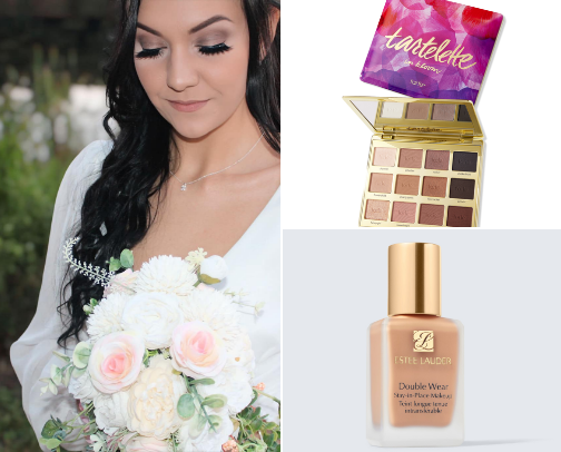 My WEDDING makeup recs 🩷 cover photo collage