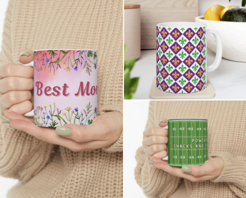 Cute Coffee Mugs! cover photo collage