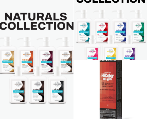 All Things Red Hair/Extension Maintenance cover photo collage