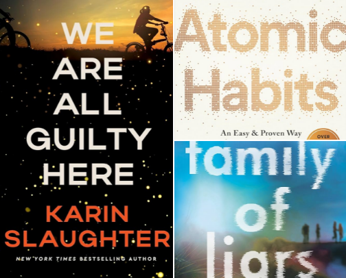 My Favorite Audiobooks and Books cover photo collage