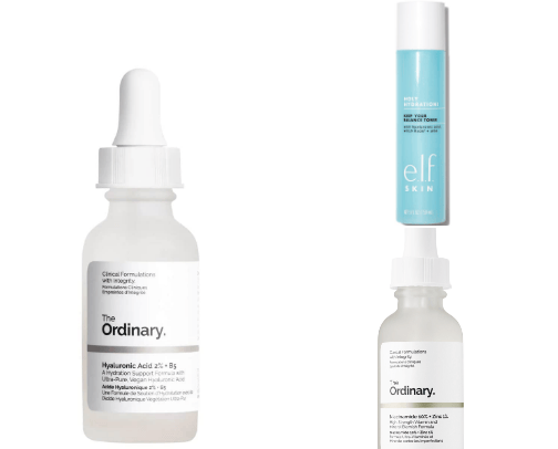 Skin care cover photo collage
