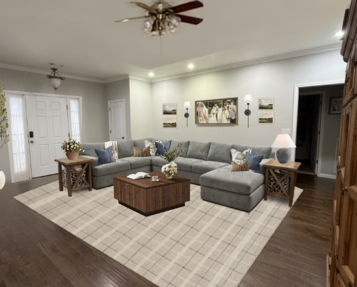 Modern Farmhouse Living Room cover photo collage