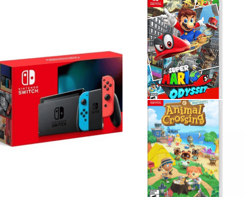Nintendo gaming supplies cover photo collage