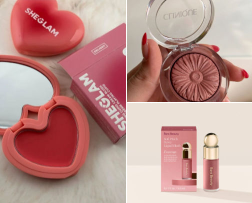 soft girl blushes that give instant glow cover photo collage