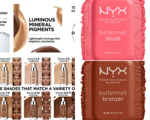Everyday makeup routine cover photo collage