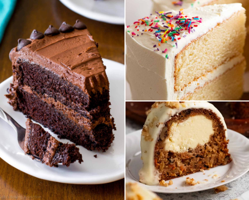 My favorite cakes 🍰 cover photo collage