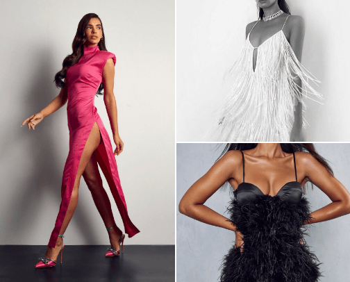 Sexy dress❤️ cover photo collage