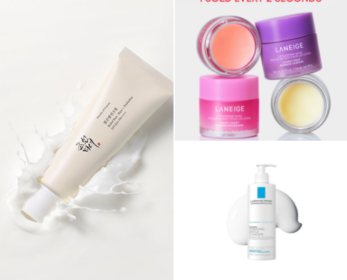 Everyday Skincare Essentials🤍 cover photo collage