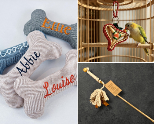 Pet Toys cover photo collage