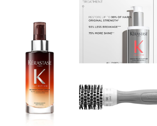 Heavenly Haircare cover photo collage