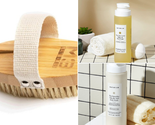 Angel soft skin shower routine✨🪽🫧 cover photo collage