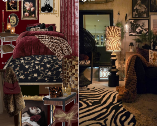 Moody Bedroom Aesthetic Decor🐆🎱 cover photo collage
