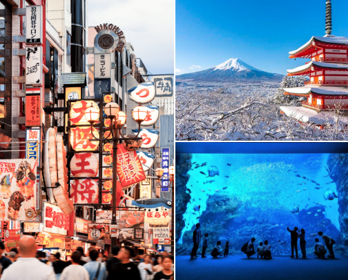 Travel to Japan: Where to Stay, What to Eat & Places You Can’t Miss cover photo collage