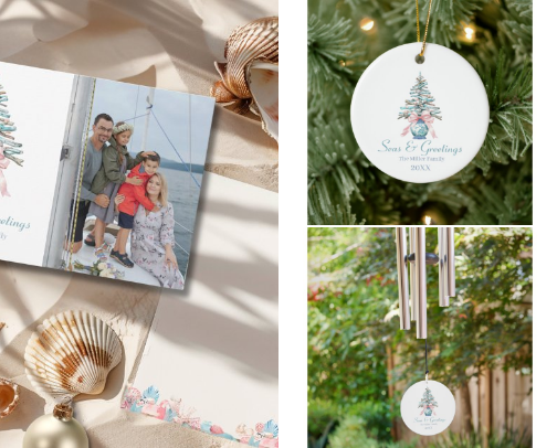Seas & Greetings Collection cover photo collage