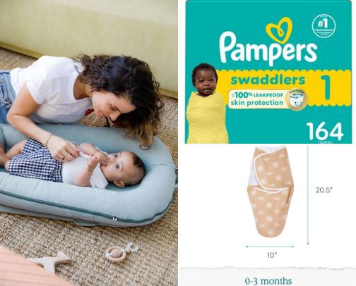 Newborn essentials cover photo collage