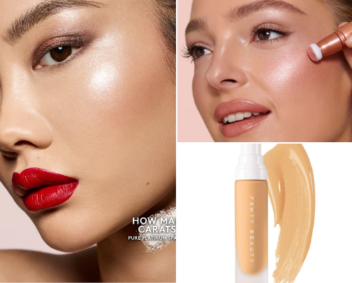 Make-up Products cover photo collage