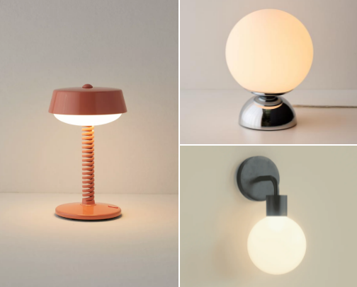 Lamps I need in my apartment immediately. cover photo collage