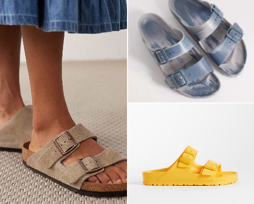 it time for summer comfortable sandals🩴 cover photo collage