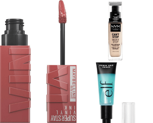 Affordable makeup😍 cover photo collage