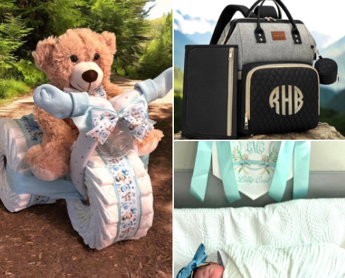 Best- Selling Personalized Baby Gifts (Customer Favorites) cover photo collage
