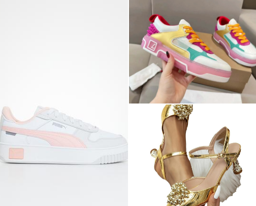 SHOES 👠 FOR THE LADIES cover photo collage