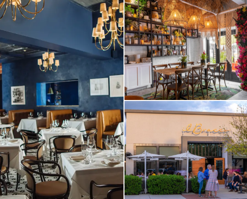 Dallas Foodie Recs cover photo collage