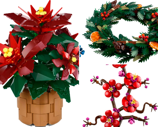 Lego Botanical cover photo collage