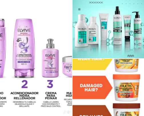 Hair Care cover photo collage