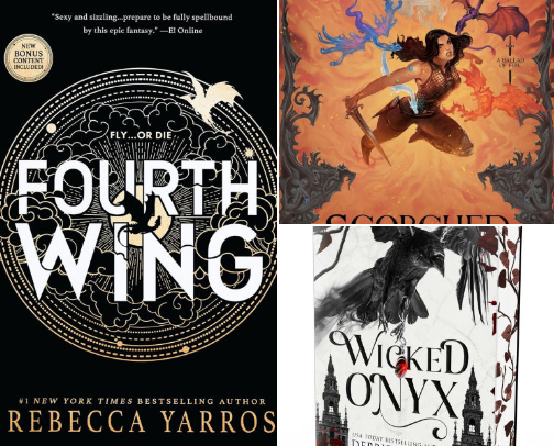 Book recommendations for your next read or to get you out of a slump cover photo collage