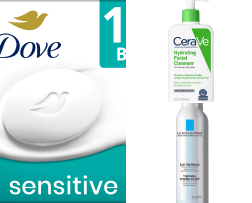 Glowing Skincare for Sensitive Skin | Gentle, Hydrating & Dermatologist-Approved cover photo collage