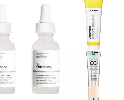Skincare  cover photo collage
