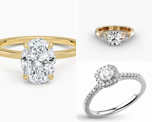 ON SALE Affordable Engagement Rings 2025 💍 cover photo collage