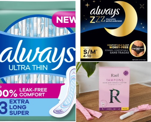 Time of the Month🩸Must-Haves cover photo collage