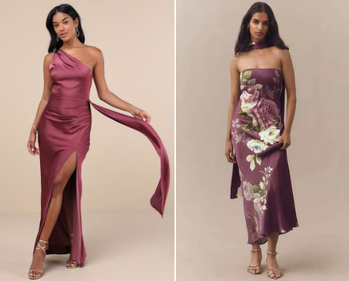 Feeling Pretty in Purple: My Favorite Wedding-Guest Pick cover photo collage